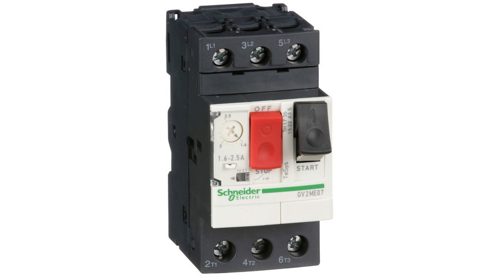 Motor Protection Switch Poles, 690 V, 1.6 ... 2.5 A
